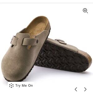 Kids Suede Slip-On Clogs